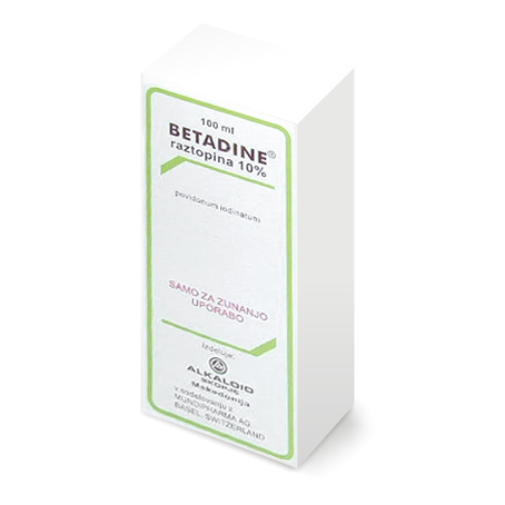 BETADINE 100 mg/ml, dermalna raztopina (100 ml)