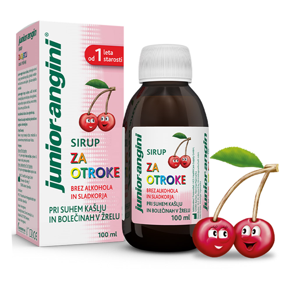 junior-angini, sirup (100 ml)