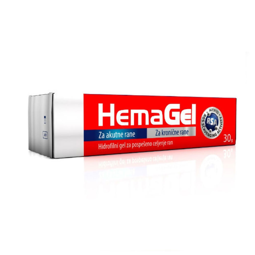 HemaGel, gel za rane (30 g)