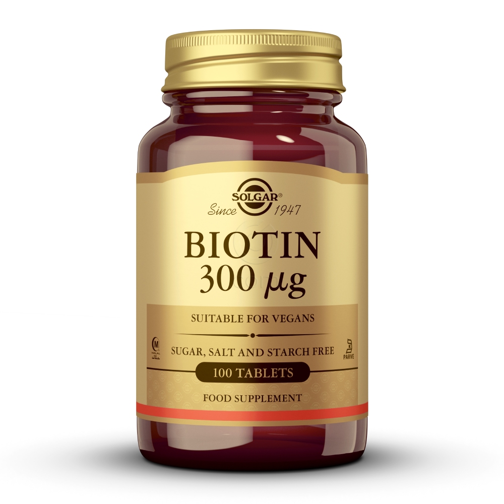 Solgar Biotin 300 ug, tablete(100 tablet)