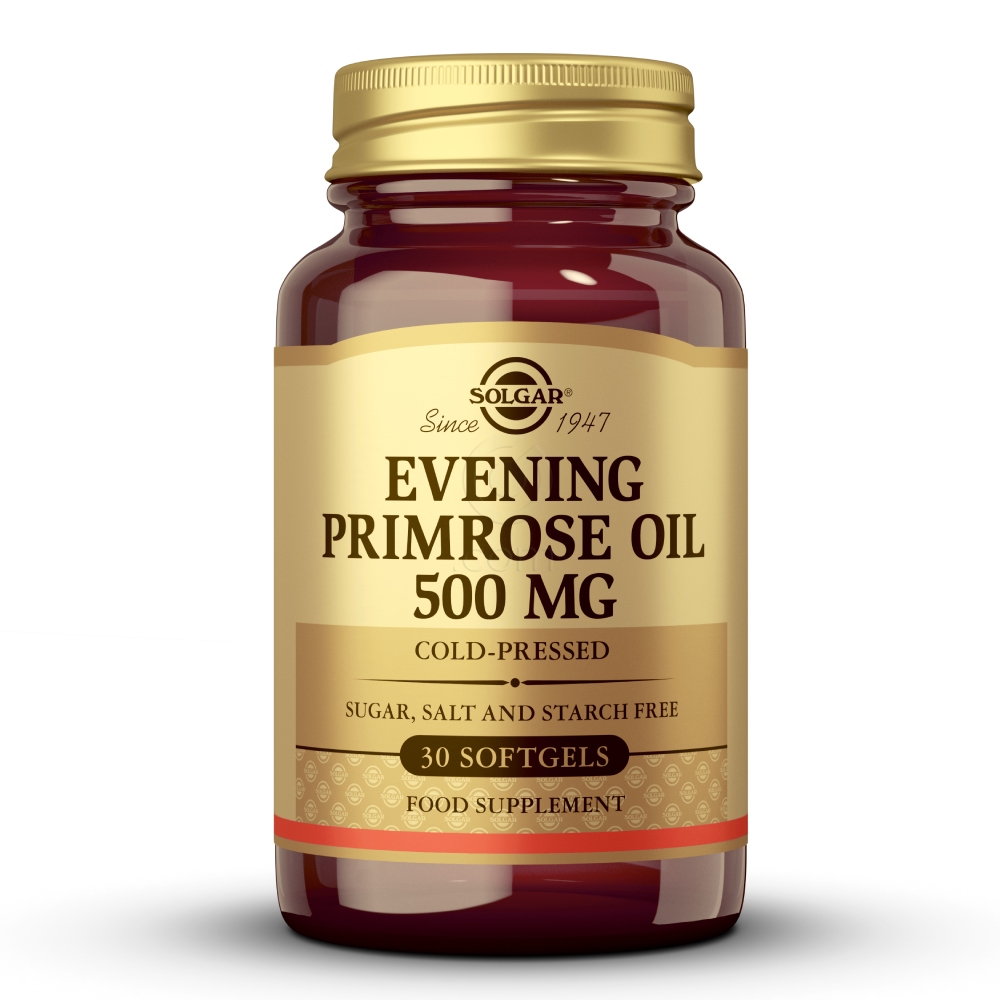 Solgar Svetlinovo olje 500 mg, kapsule (30 kapsul)