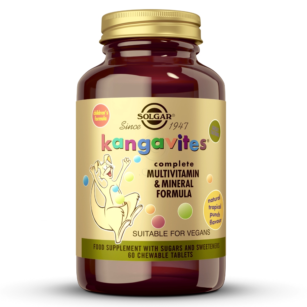 Solgar Kangavites, žvečljive tablete (60 tablet)