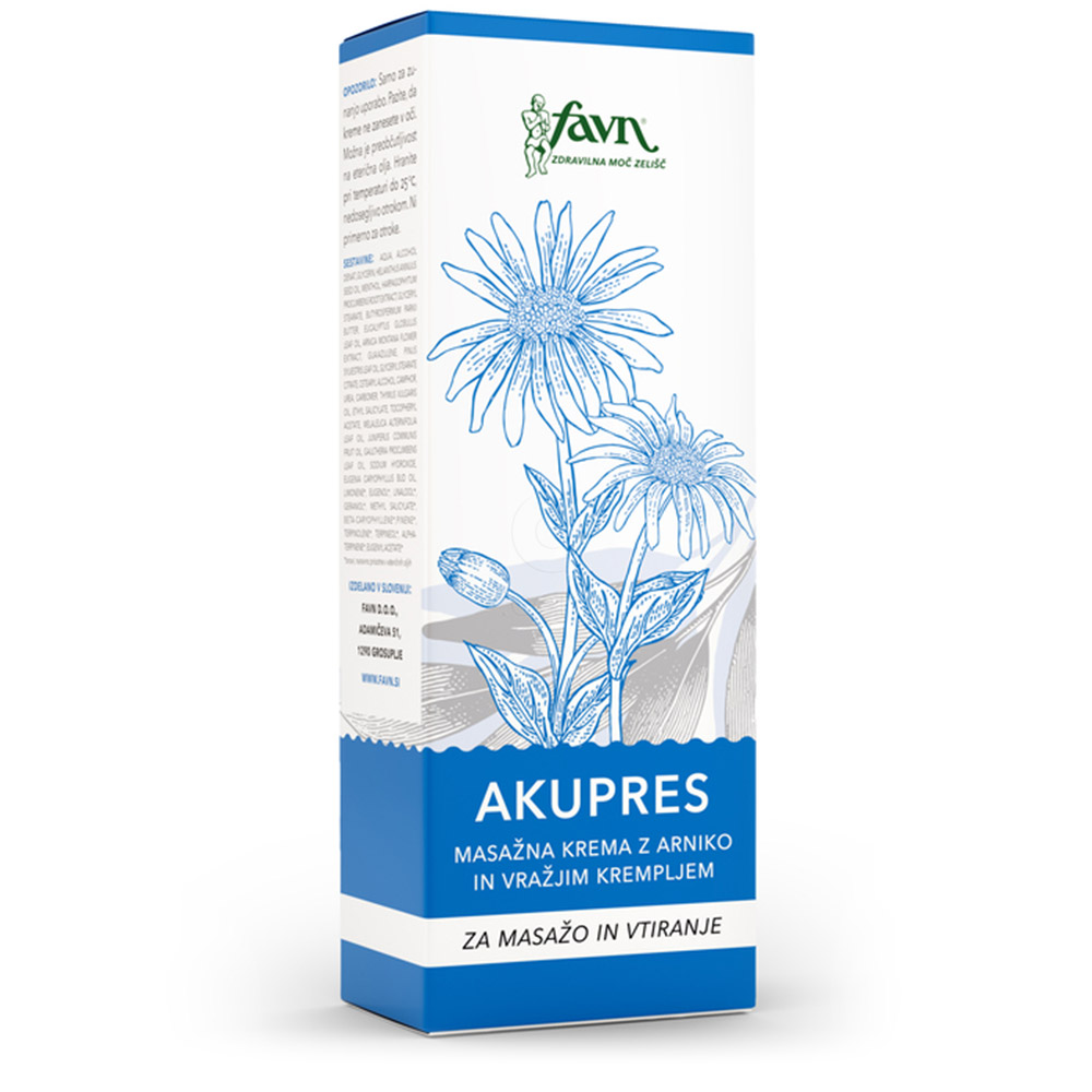 Favn Akupres, masažna krema (250 ml)