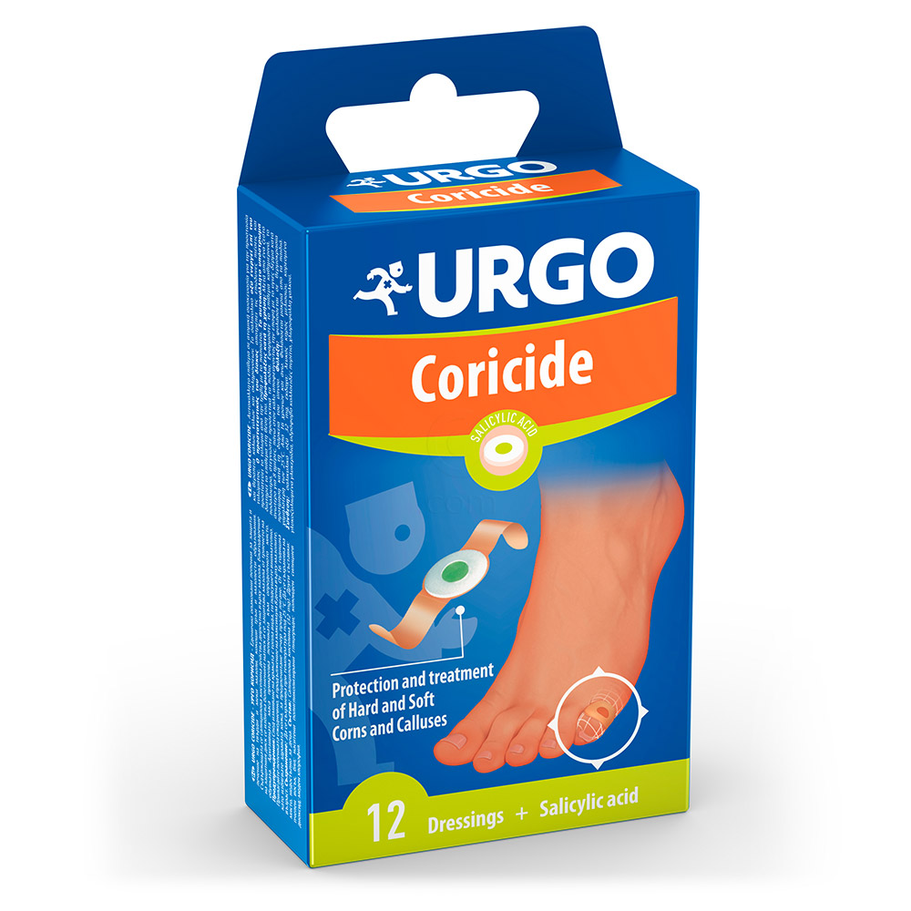 Urgo obliži za kurja očesa (12 obližev)
