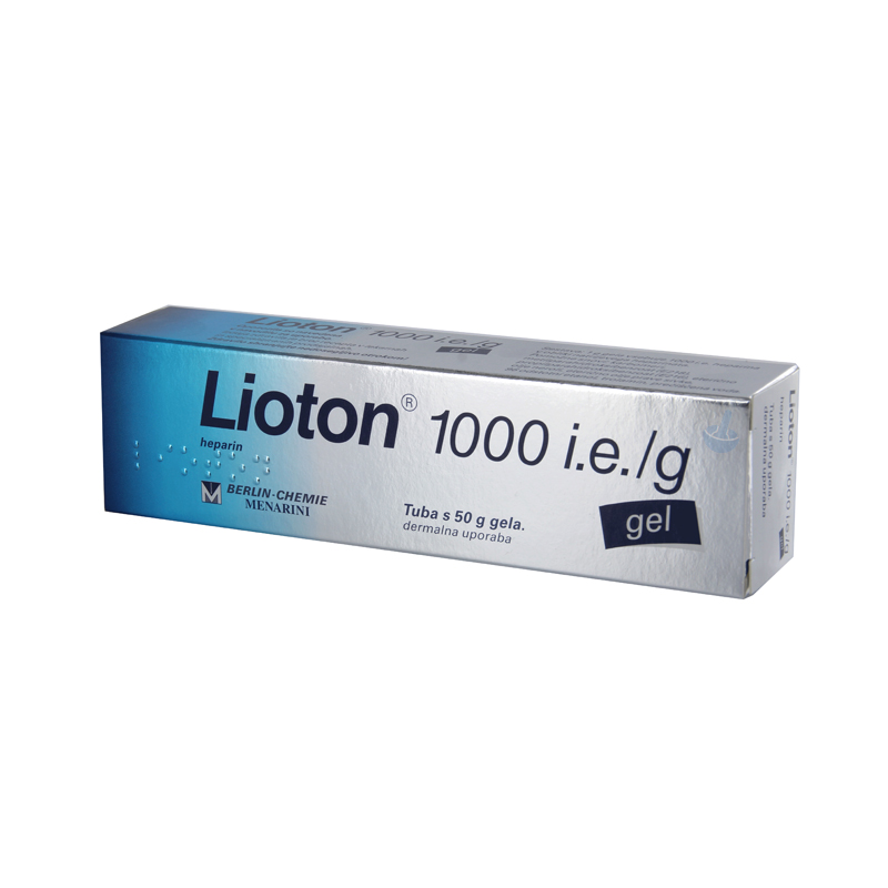 Lioton 1000 i.e./g, 50 g gel
