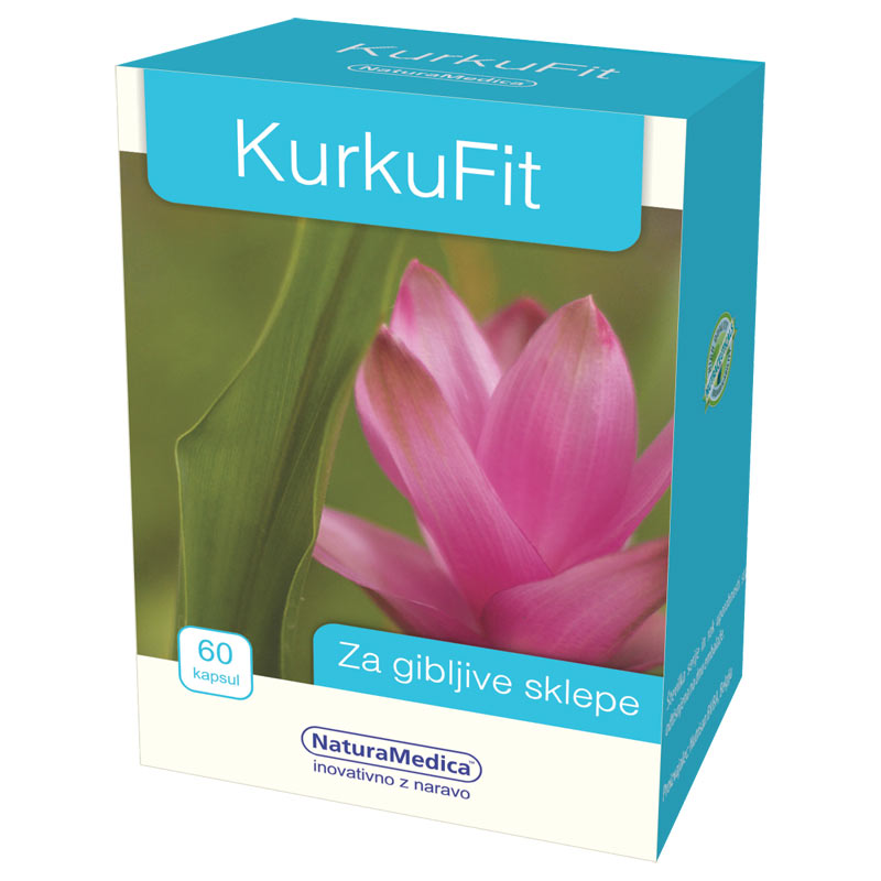 KurkuFit, kapsule s kurkuminom - 60 kapsul