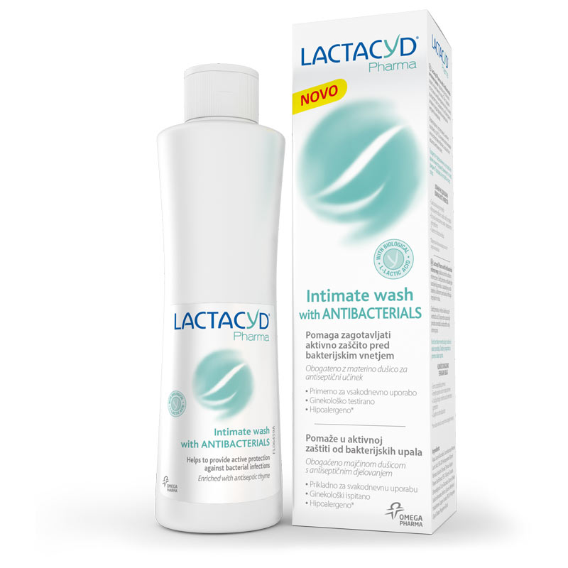 Lactacyd Pharma Antibacterials, intimna nega (250 ml)