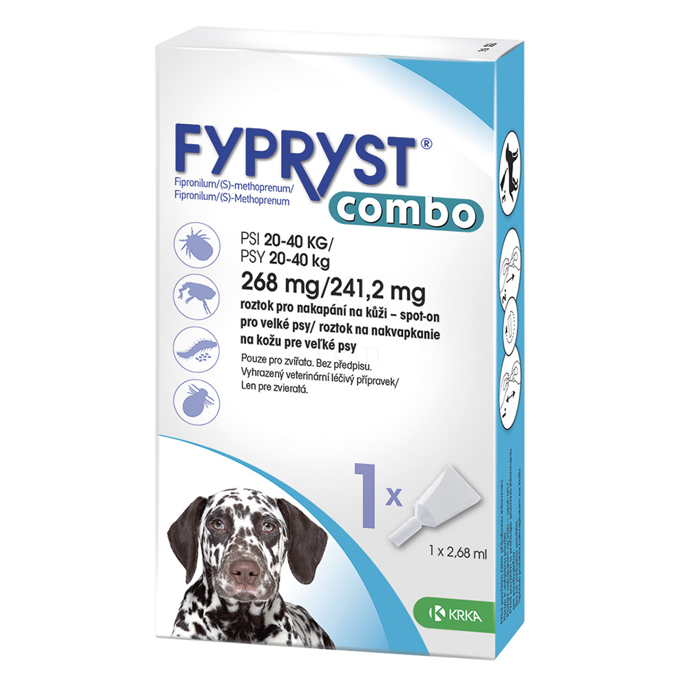 Fypryst Combo, kožni nanos za velike pse (20-40 kg) - 1 pipeta