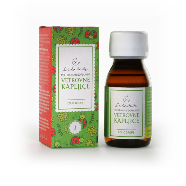 Lekobeba vetrovne kapljice (70 g)