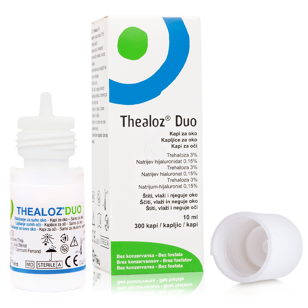 Thealoz Duo, kapljice za oko (10 ml)