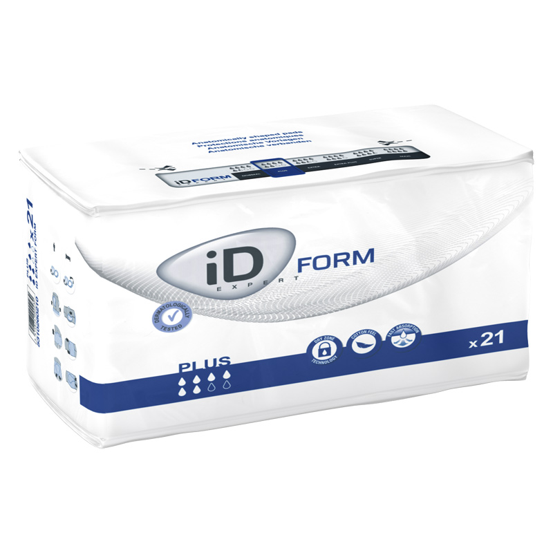 iD Form Plus S2, predloga za težko inkontinenco (21 predlog)