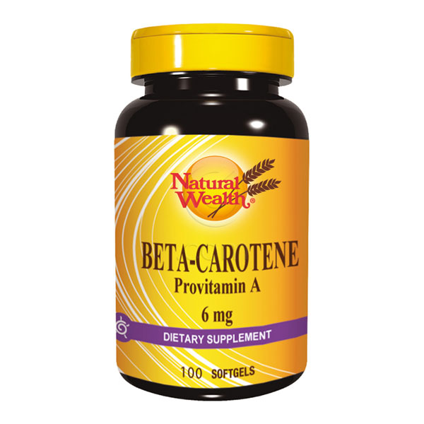 Natural Wealth Beta karoten, kapsule (100 kapsul)
