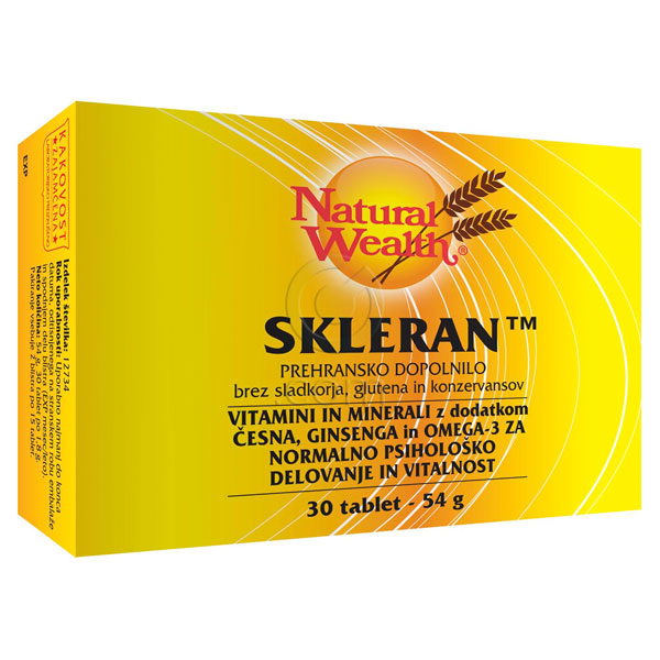 Natural Wealth Skleran, tablete (30 tablet)