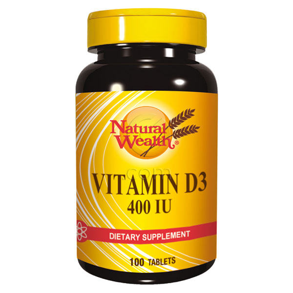 Natural Wealth Vitamin D – D3, tablete (100 tablet)