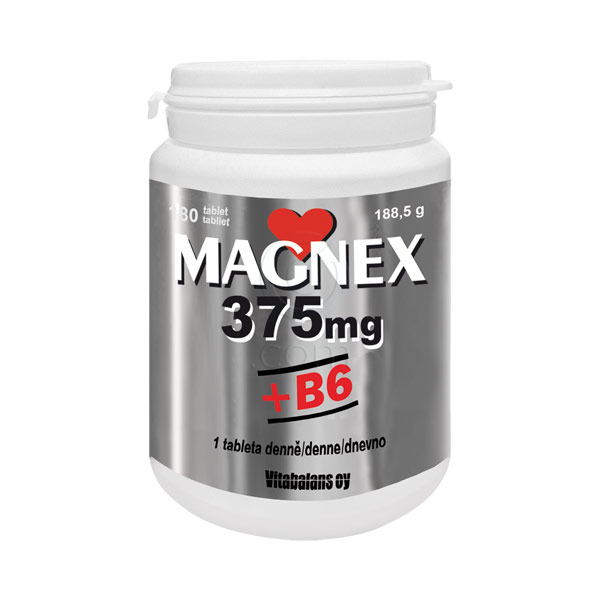 Magnex 375 mg + B6 Vitabalans, tablete (180 tablet)
