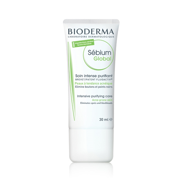 Bioderma Sebium Global, intenzivna nega za aknasto kožo (30 ml)