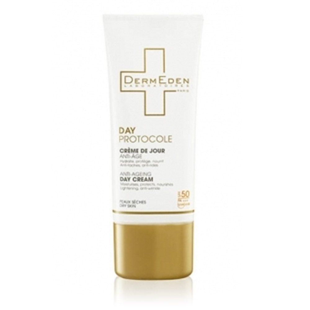 DermEden anti-age, dnevna krema za suho kožo - ZF50 (50 ml)