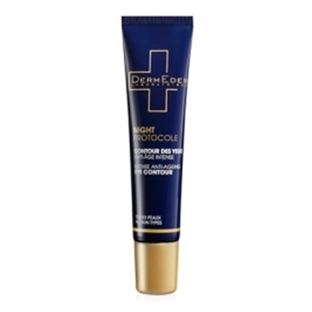 DermEden anti-age, intenzivna nočna nega za okoli oči (15 ml)