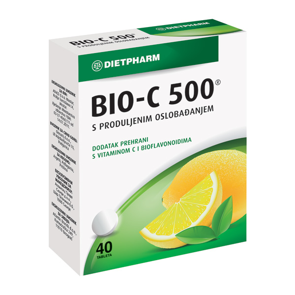 Dietpharm Bio-C 500, tablete (40 tablet)