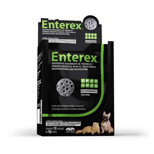 Vetnil Enterex, vrečke (10 x 8 g)