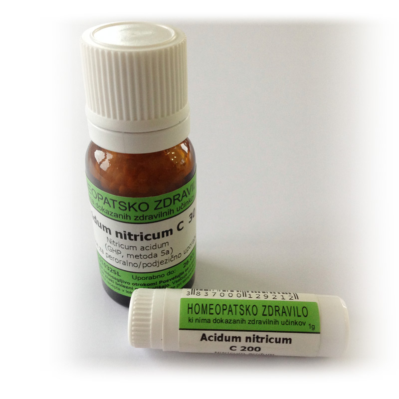 Acidum nitricum, kroglice - 10 g (C6)