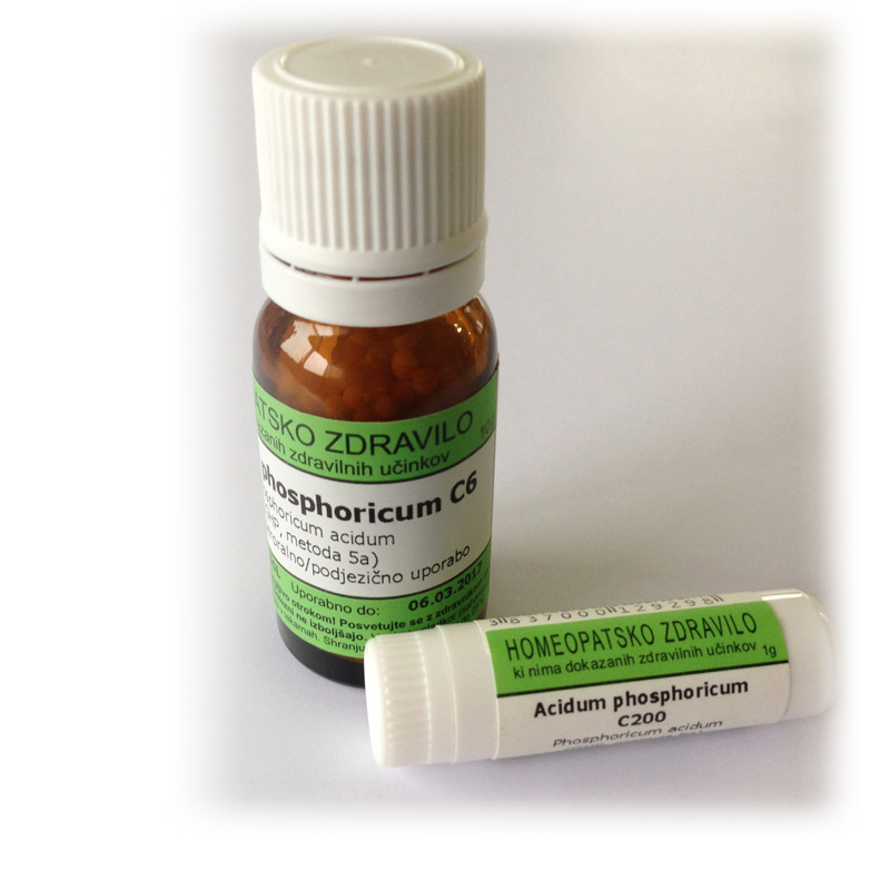 Acidum phosphoricum, kroglice - 10 g (C6)