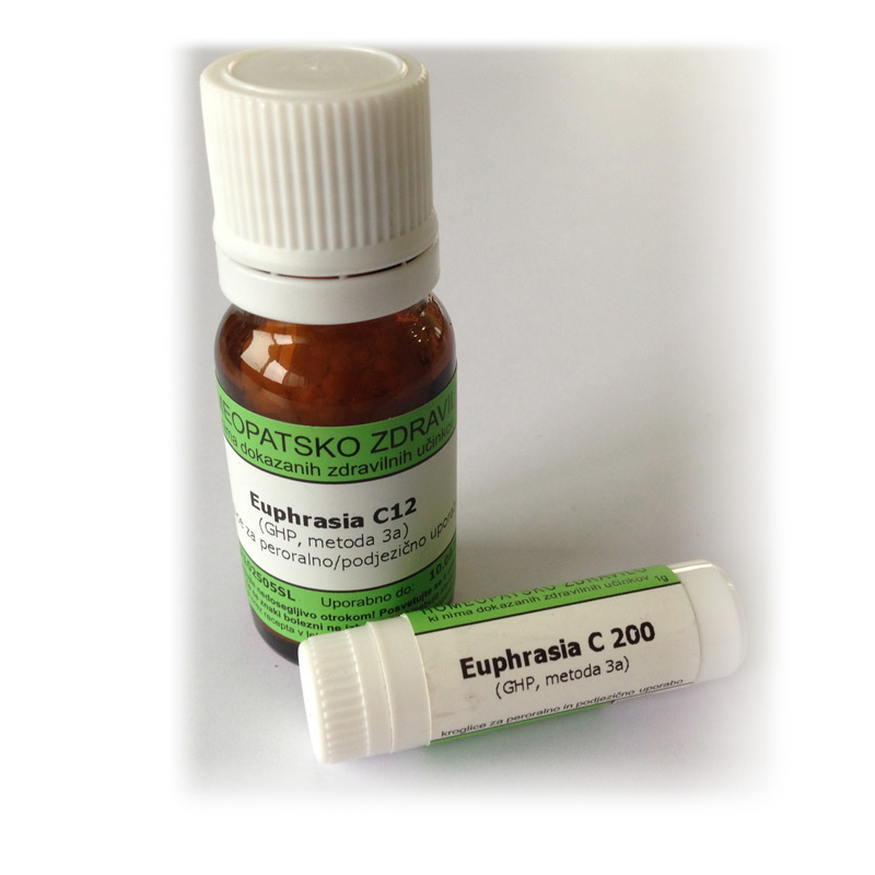 Euphrasia, kroglice - 1 g (C12)