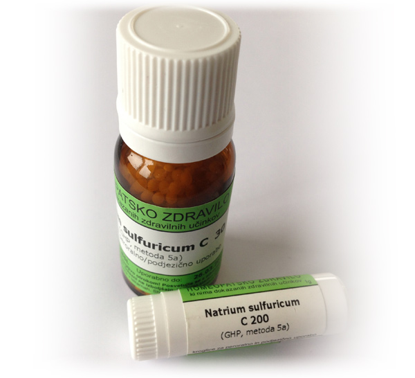 Natrium sulfuricum, kroglice - 10 g (C6)