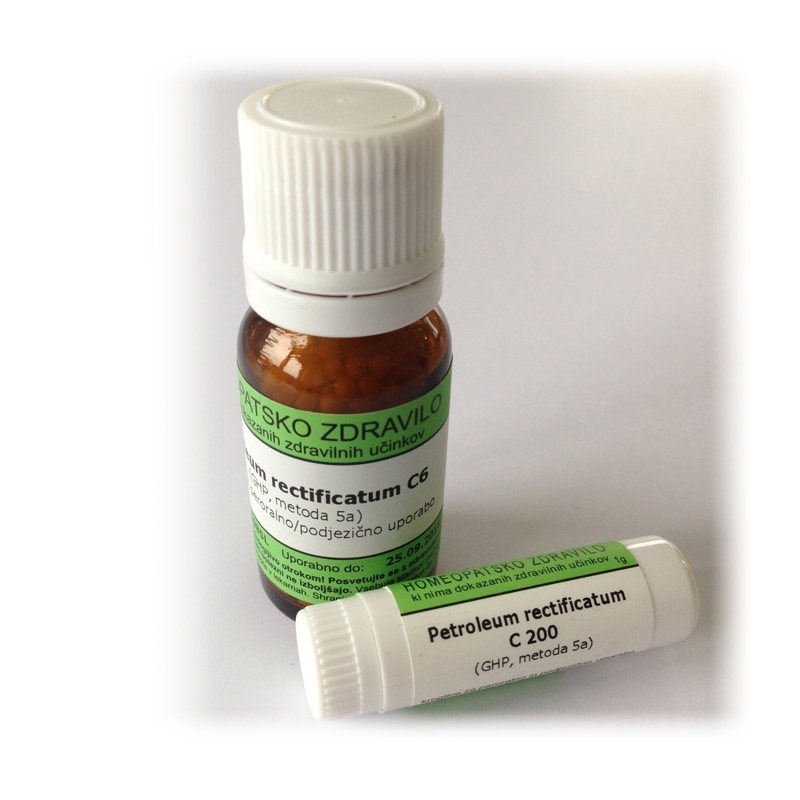 Petroleum rectificatum, kroglice - 10 g (C6)