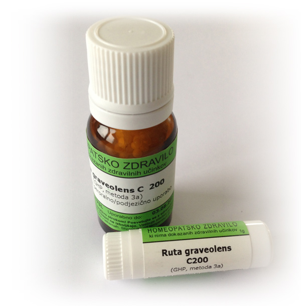 Ruta graveolens, kroglice - 1 g (C12)