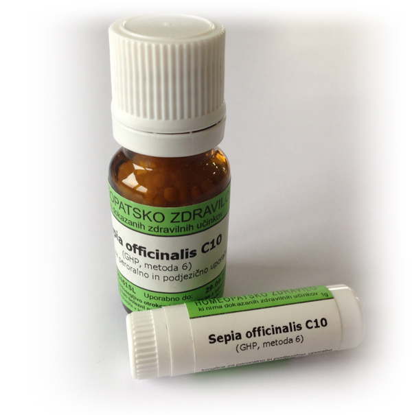 Sepia officinalis, kroglice - 1 g (C10)