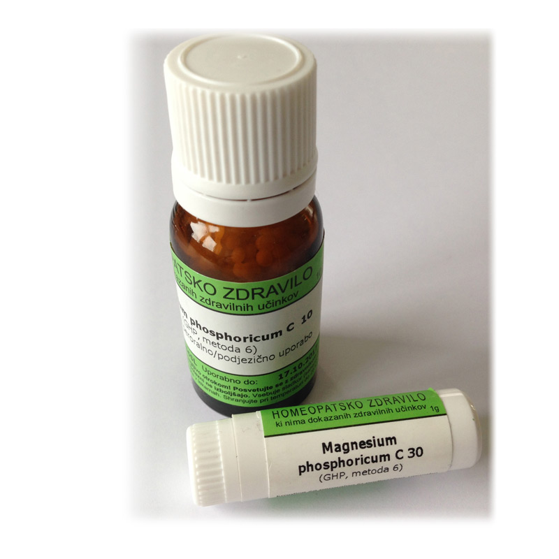 Magnesium phosphoricum, kroglice - 10 g (C10)