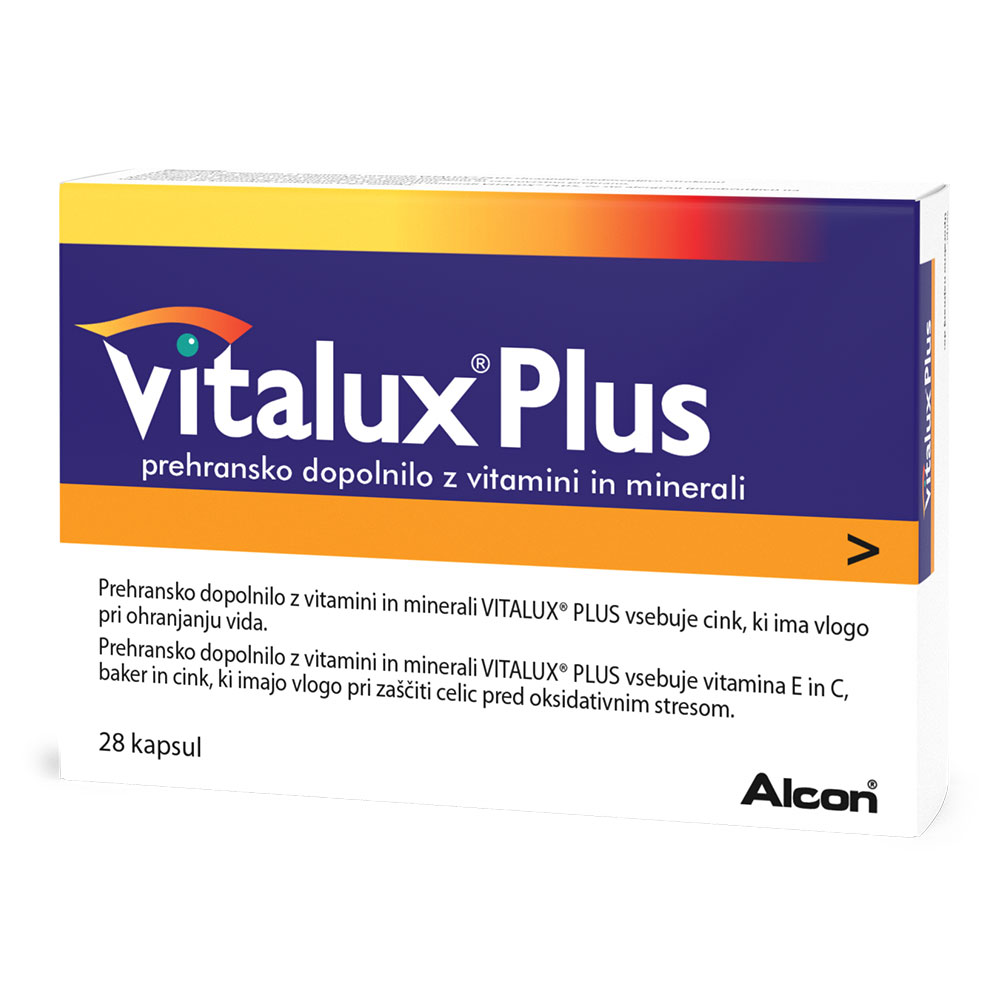 Vitalux Plus Omega, kapsule (28 kapsul)