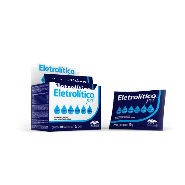 Vetnil Eletrolitico pet, vrečke (10 x 10 g)