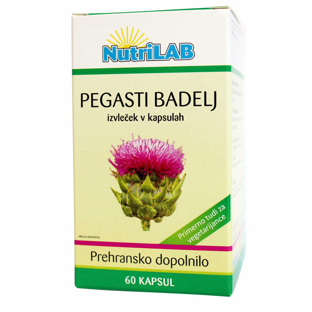 Nutrilab Pegasti badelj, kapsule (60 kapsul)