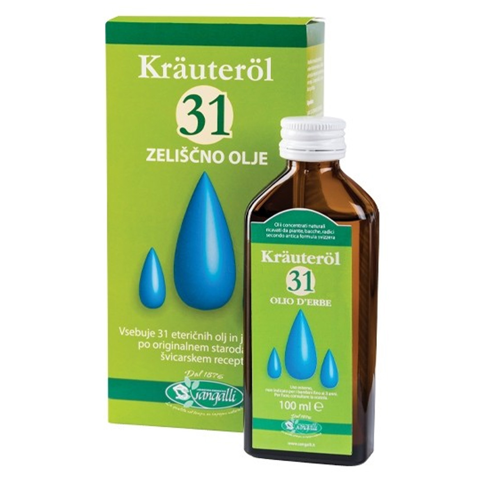 Zeliščno olje 31, Sangalli (100 ml)