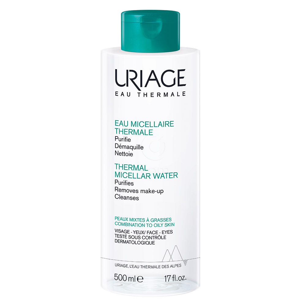 Uriage, micelarna voda za čiščenje obraza za mešano do mastno kožo (500 ml)
