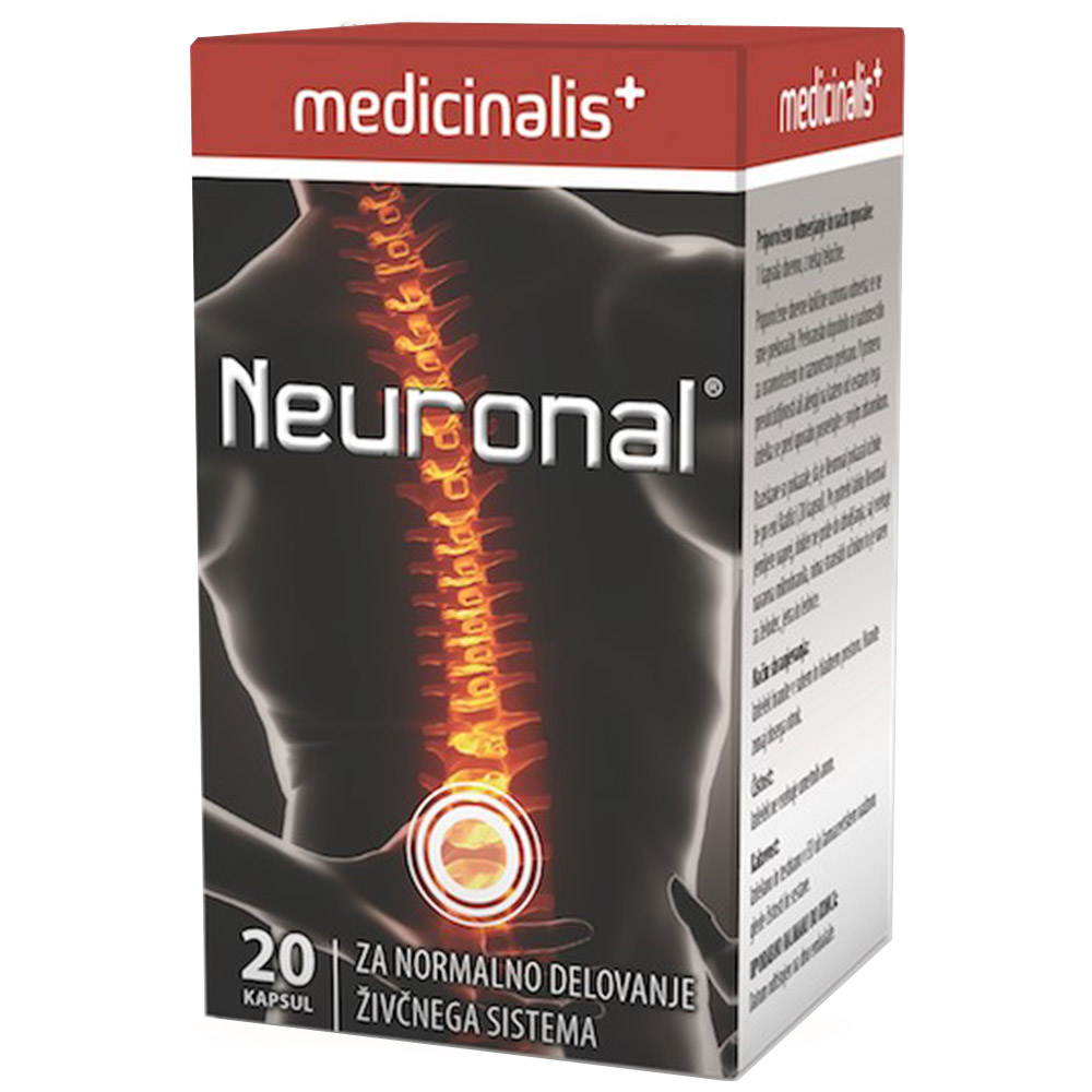 Neuronal Medicinalis+, kapsule (20 kapsul)