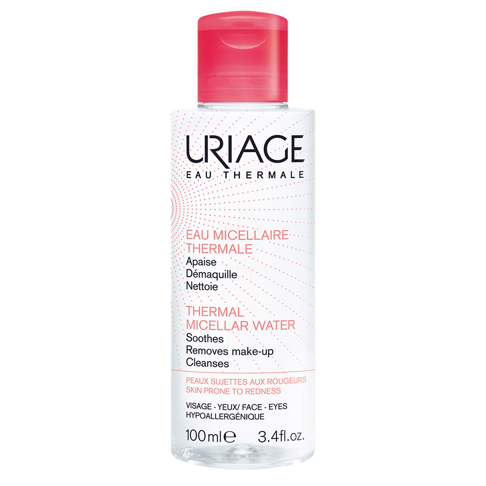 Uriage, micelarna voda za čiščenje obraza za občutljivo kožo nagnjeno k rdečici - 100 ml