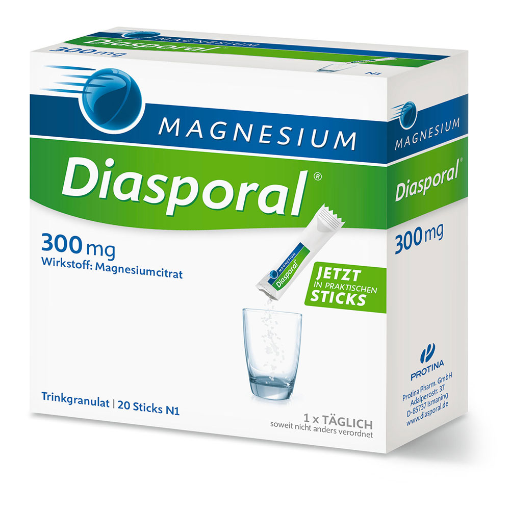 Magnesium-Diasporal 300, vrečke (20 vrečk)