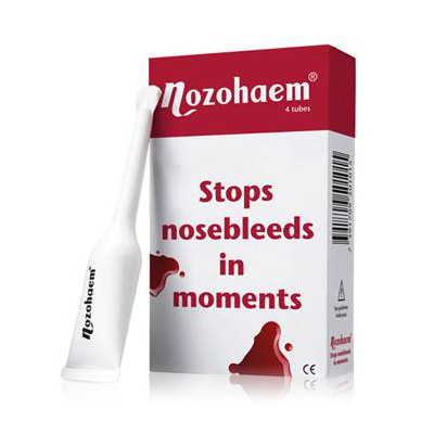 Nozohaem, gel za ustavitev krvavitve iz nosu (4 x 5 ml)