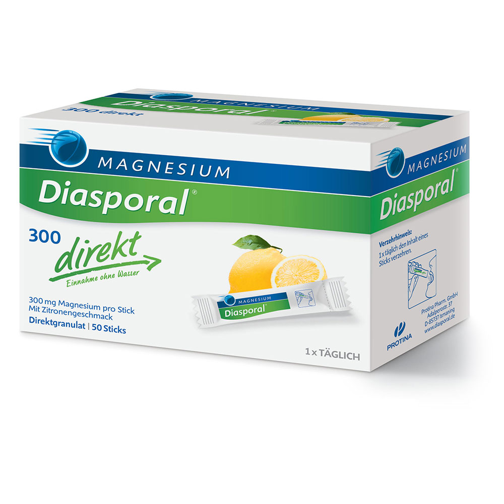 Magnesium-Diasporal 300 Direkt, vrečke (50 vrečk)