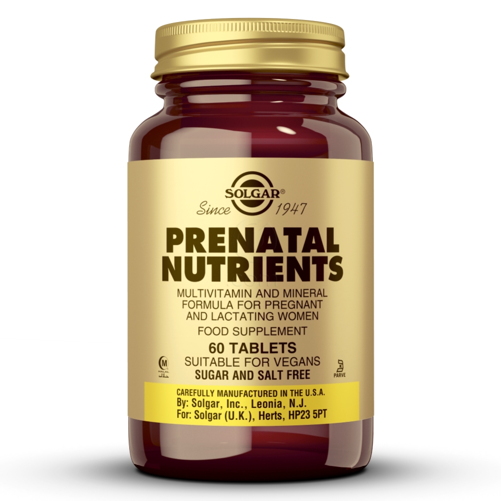 Solgar Prenatal multivitamini in minerali, tablete (60 tablet)