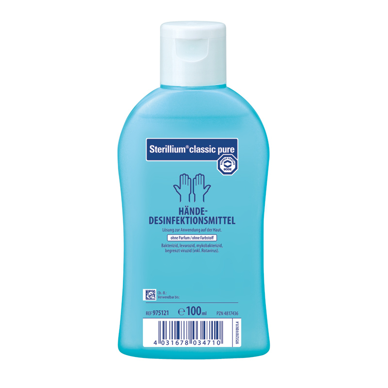 Sterillium classic pure, dezinfekcijsko sredstvo za roke - 100 ml