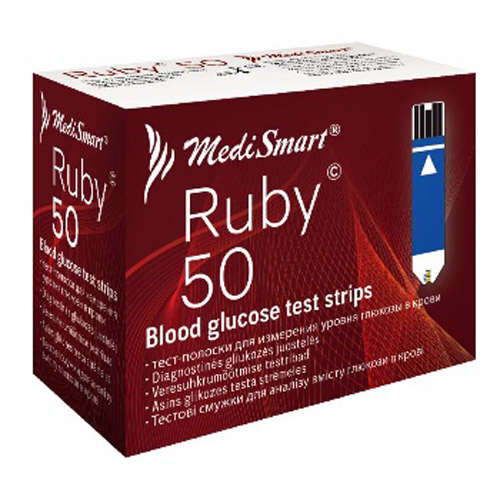 Medismart Ruby, 50 testnih lističev