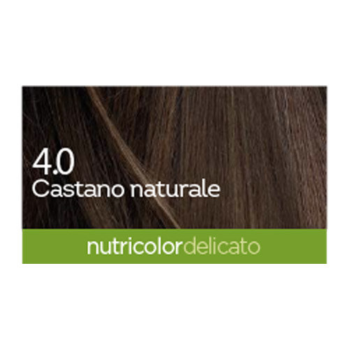 BioKap Nutricolor Delicato 4.0, barva za lase  - naravno kostanjeva (140 ml)
