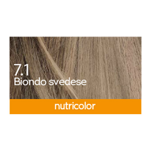BioKap Nutricolor 7.1, barva za lase  - švedsko blond (140 ml)