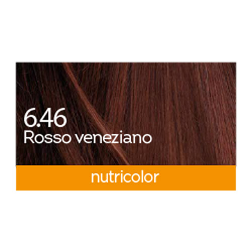 BioKap Nutricolor 6.46, barva za lase  - beneško rdeča (140 ml)