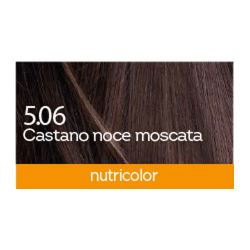 BioKap Nutricolor 5.06, barva za lase  - muškatni oreh (140 ml)