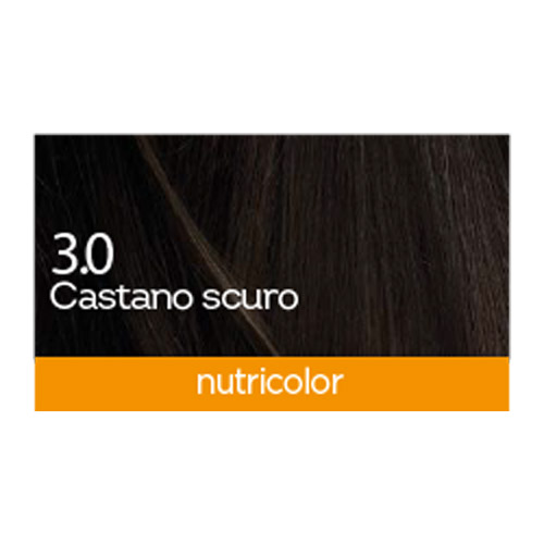 BioKap Nutricolor 3.0, barva za lase  - temno kostanjeva (140 ml)